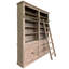 Irving 240cm H x 200cm W Library Bookcase