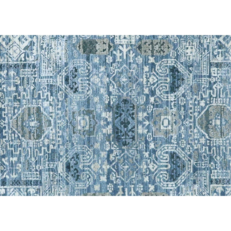 Tapis rectangulaire noué à la main, Rectangle de 5 pi x 8 pi
