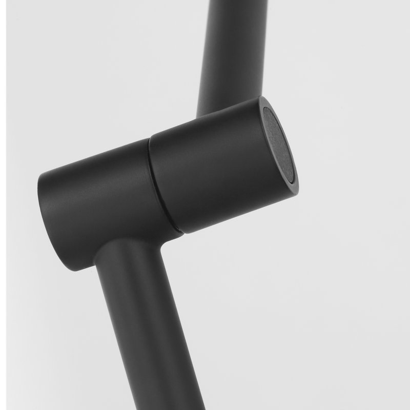 Sean Lavin Ponte 1-Light Small Floor Lamp in Nightshade Black with Nightshade Black shade, Nightshade Black
