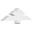 Redmond Architectural Grade PVC Gable Bracket-44774105-44774332