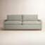 Louisa 87'' Square Arm Sofa Bed-1941763353