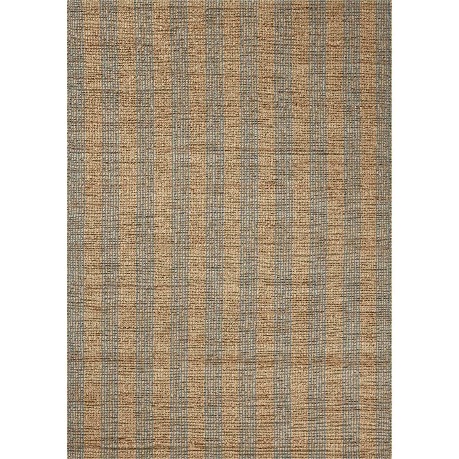 Judy Natural / Sky Area Rug, Rectangle 5' x 7'6"