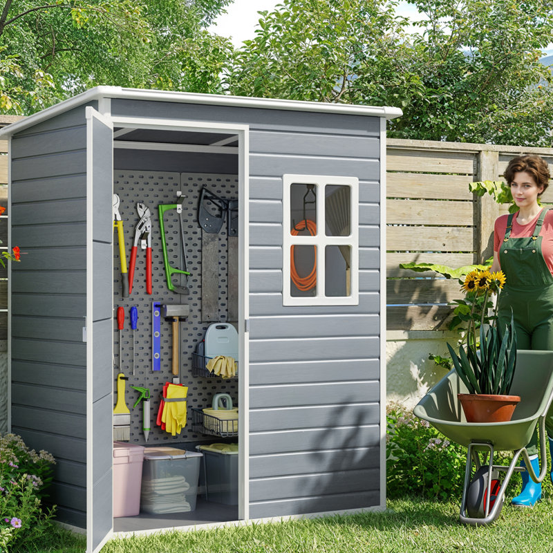 Outdoor Resin Storage Shed