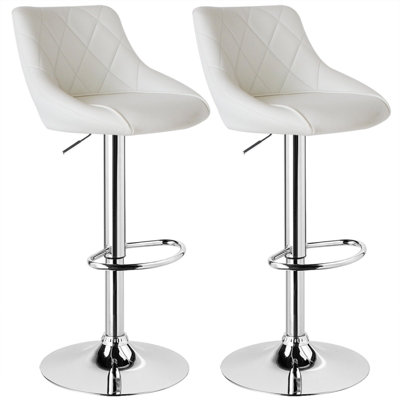 Figge Swivel Upholstered Counter Stool