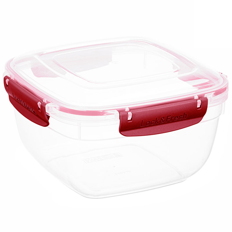 Dhyani 80oz. Food Storage Container, Red
