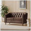 Causeuse contemporaine en tissu 55,5 po Tahisa -1121136567