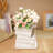 Stacked Books Ceramic Vase