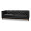 Fielder Sofa Black Leather-49492013