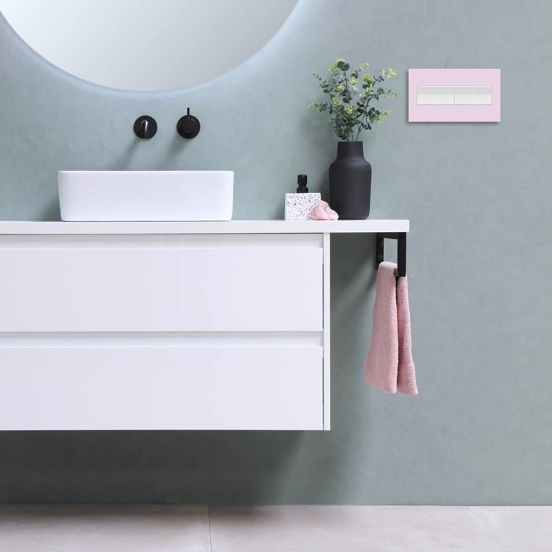 Plaque murale berçante 4-Adange®, Rosa