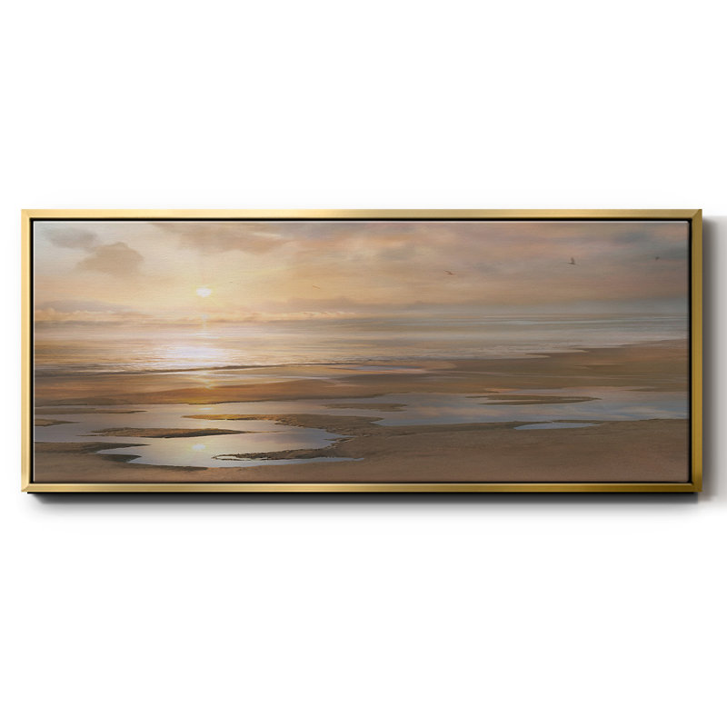Approche du crépuscule - toile encadrée, H 20 po x l 50 po