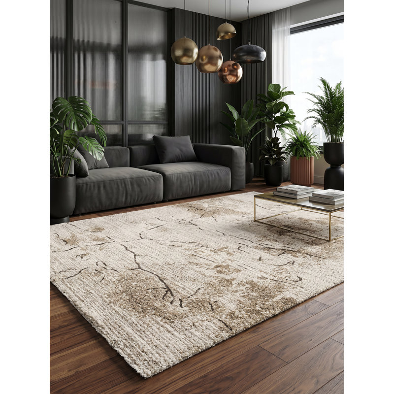 Abstract Area Rug, Rectangle 120 cm x 170 cm