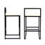 Ensemble de 2 tabourets de bar rembourrés en similicuir avec tabourets de bar modernes et structure en métal pour comptoir, îlot de cuisine-1294820792-1294820794