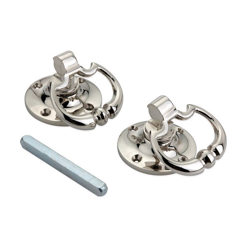 Dutch Drop handle, Polished Nickel