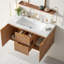 Meuble-lavabo flottant Space-Smart avec rangement à fermeture silencieuse et tiroirs en U - Modernisation de salle de bain moderne-1528601542