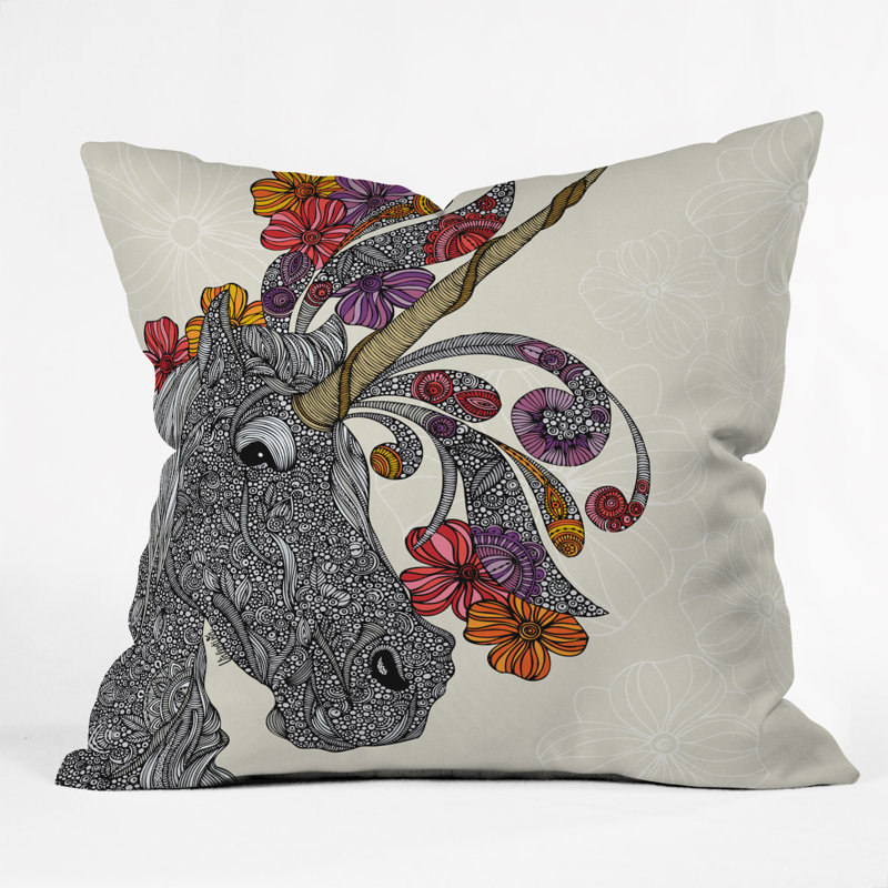 Coussin Unicornucopia, 16 po x 16 po