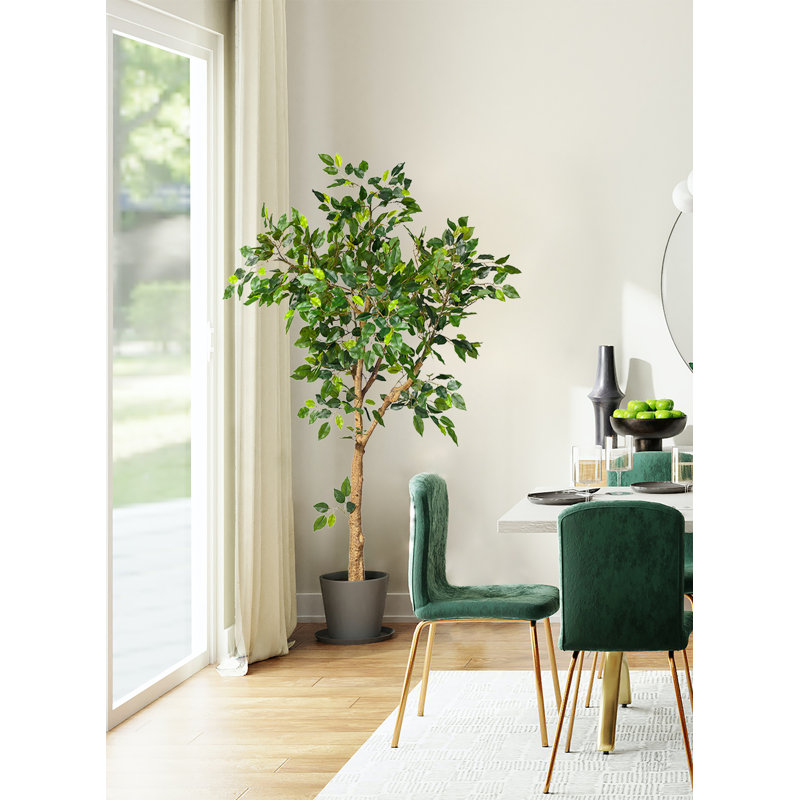 54'' Faux Ficus Tree in Pot