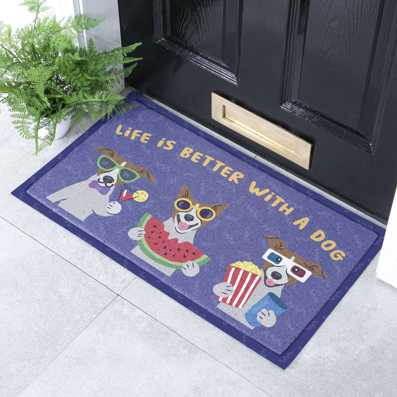 Savorey Non-Slip Animal Print Doormat
