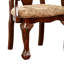 Fauteuil à dossier Buckneh Queen Anne en brun