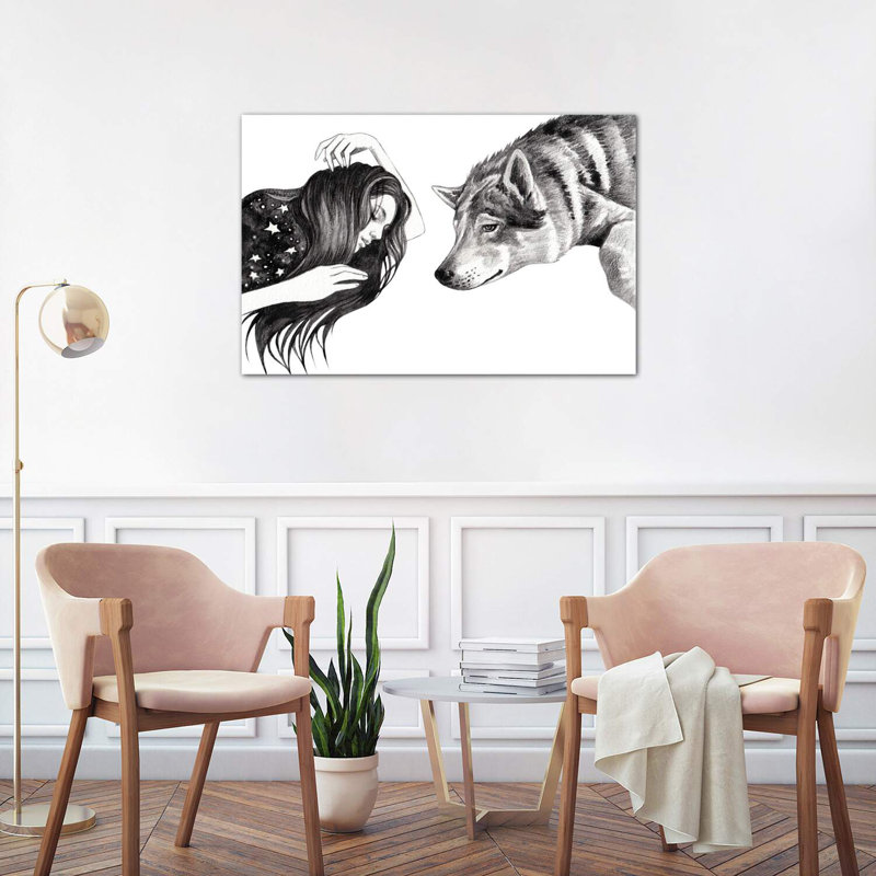 Dreamers 1 Piece Wrapped Canvas Wall Art, 101.6 cm H x 66.04 cm W x 1.91 cm D