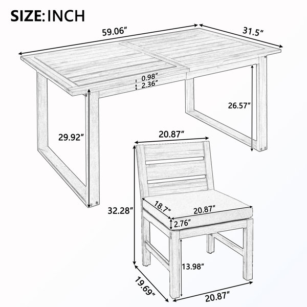 Dimensions du produit