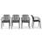 Outdoor Stacking Dining Armchair-347592388