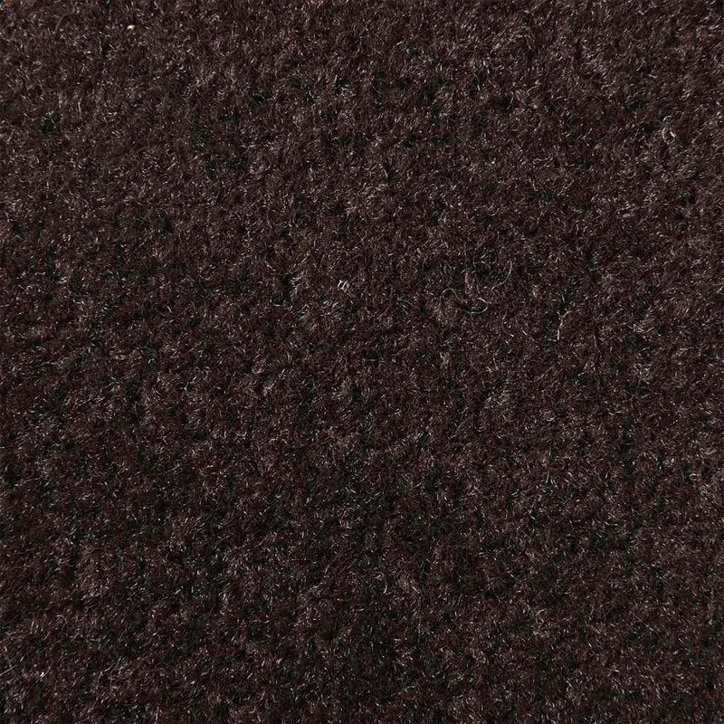 Doormat Non-Slip, Brown, 80cm W x 120cm L