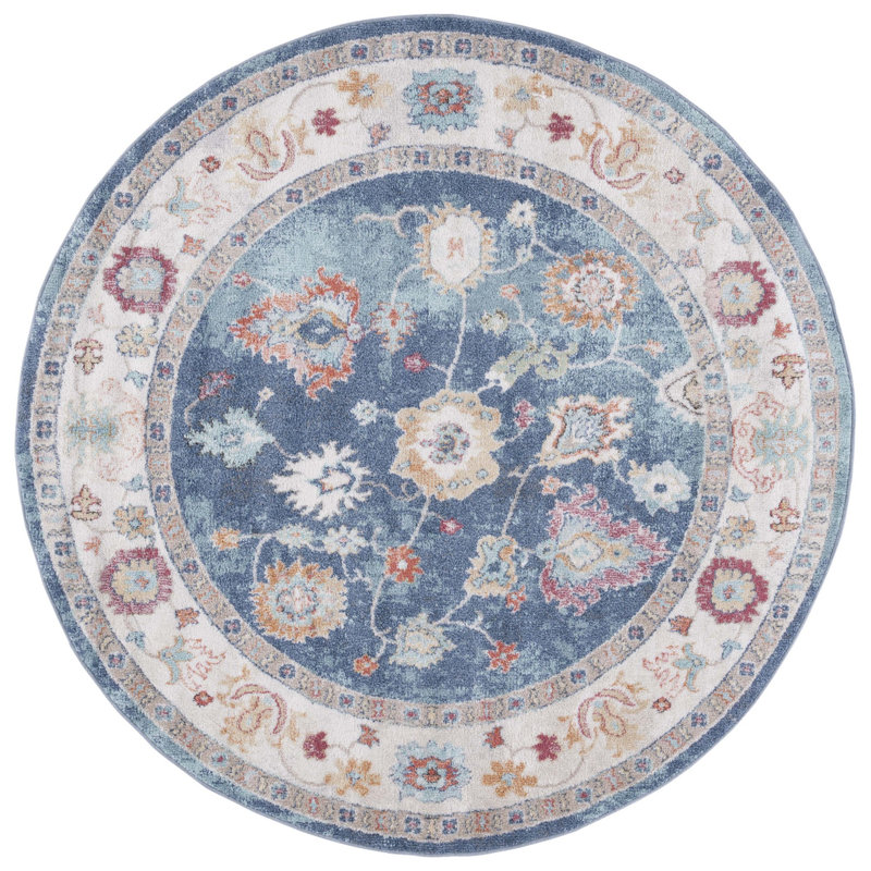 Phoenix 500 Performance Southwestern Rug, Round 6'7"