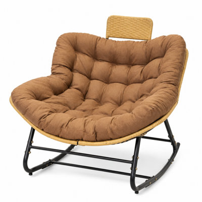 Chaise berçante 39,37 "Papasan