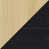 Black/Wood selected