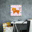 «Cute Leopard», art mural sur toile-1448818701