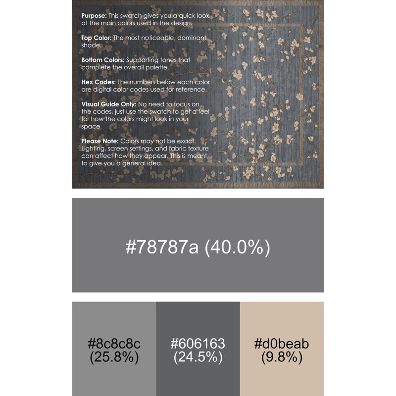 Tapis gris soyeux et moelleux, Carré 4 pi
