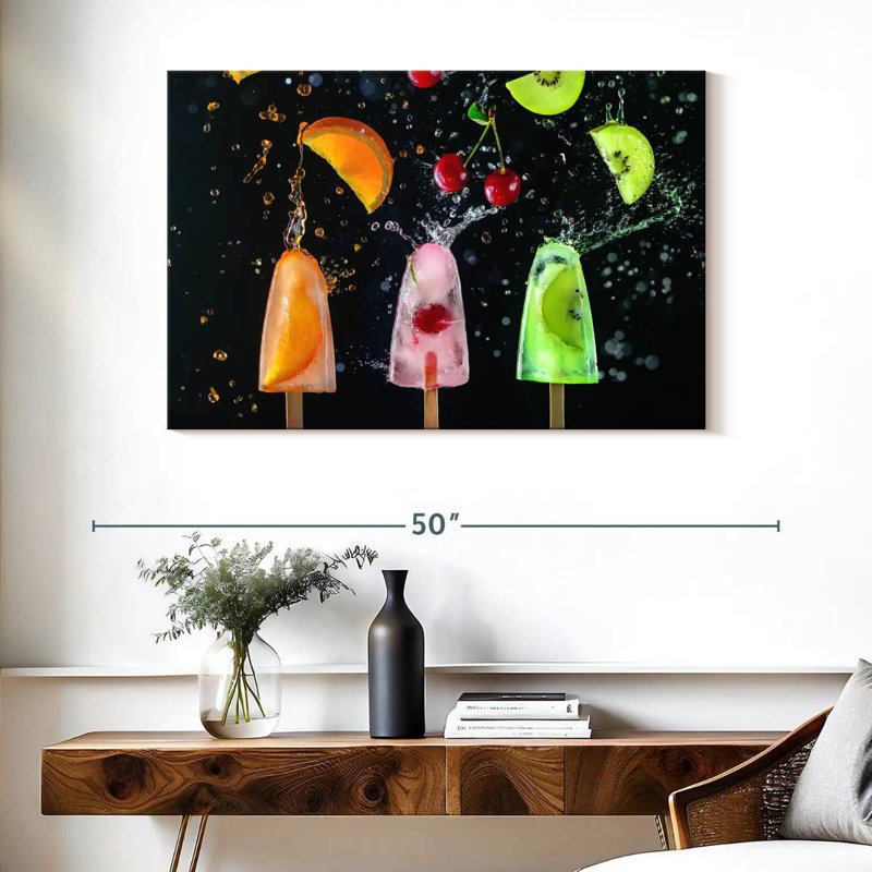 Yarlin Sweet Fruit Popsicles, 26" H x 39" W