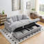 Canapé modulaire rembourré 4 pièces 88,58 po Eugenja-927079457