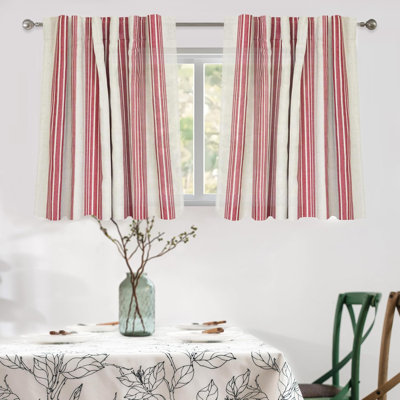 Rideaux semi-transparents avec passe-tringle Chris