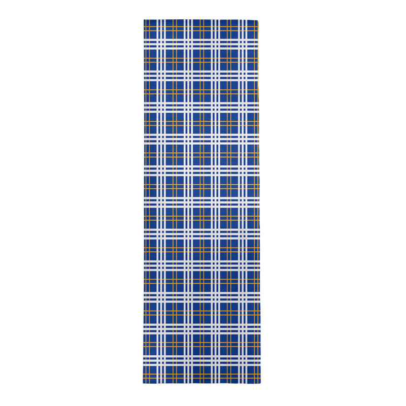 Plaid Indoor Rug, Runner 2'6" x 8'