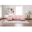 Modular Cloud Sofa with Corduroy Upholstery and Multi-Functional Design-1684835983