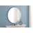 Cassie Metal/Manufactured Wood Round Wall Mirror-1825838284-1825125707