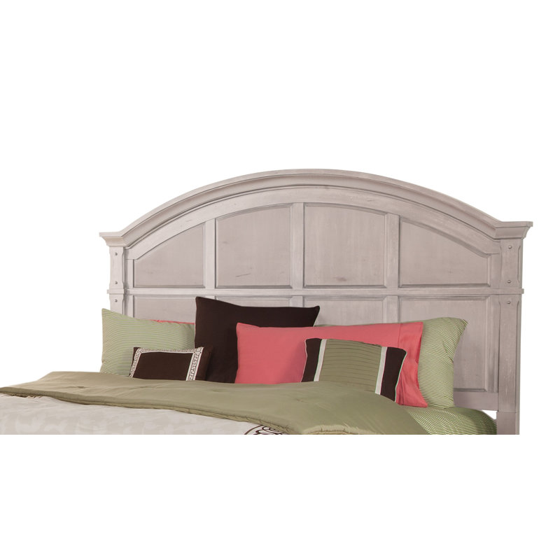 Wyarno Headboard, King, Antique Cobblestone White,