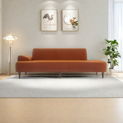 Chaise longue en éponge luxueuse et minimaliste