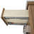 24 In. Single Sink Freestanding Gunny Bath Vanity With Pure White Engineer Stone Top