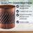 Handcrafted Wave Embossed Metal Kitchen Utensil Holder-66697807