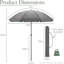 Caleesi 3kg Umbrella Base-787748313