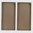 Two-tone 2-piece Wood Panel Wall Decor Set