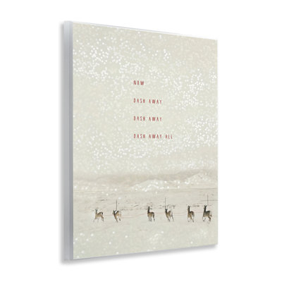 «Dash Away Winter Poem» par Rhonda Addison