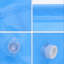 Rectangle 42cm H x 228cm W x 159cm L