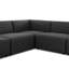 Lawndale 6PC Sectional W/ LAFC-Saxon Charcoal-310253430-310253323