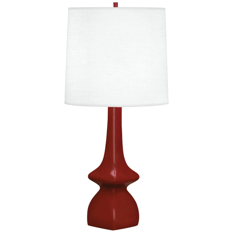 Jasmine Table Lamp, Oxblood