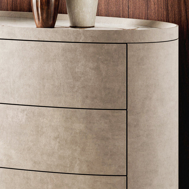 Armoire à tiroirs minimaliste italienne, H 29,92 po x l 47,24 po x P 18,9 po