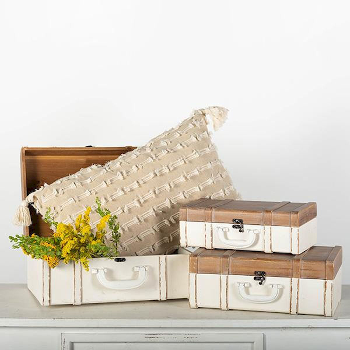 Dakota Fields Surbit 3 Piece Accent Trunk Set | Wayfair