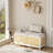 39.3'' Wooden Storage Bench With Safety Hinges 330Lb
